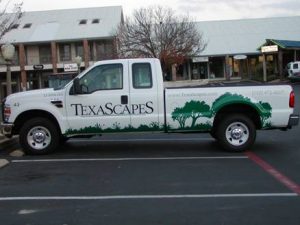 Custom Landscaping Truck Wrap