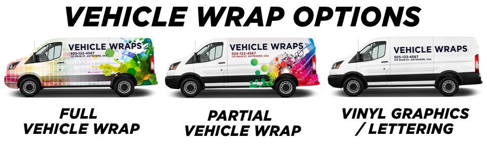 Irving Commercial Vehicle Wraps- Get Your Business Noticed! vehicle wrap options